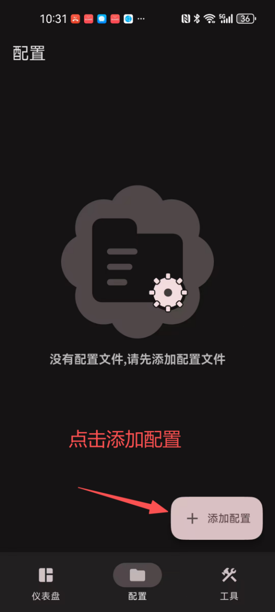 FlClash 配置列表